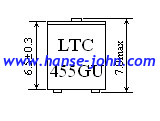 CFUKG450KG1A/LTC450GU/450khz/ceramic filter/SMD/resonator/crystal filter/0.45mhz