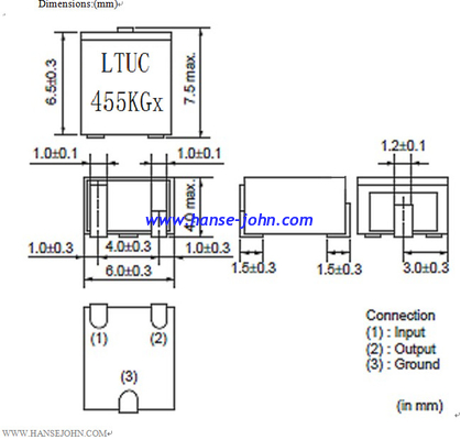 LTUC455B   CFUKG455KD4A-R0/CFUKG455KE4A-R0/CFUKG455KF4A-R0/CFUKG455KF4A-R0 LTUCG455B/LTUCG455C/LTUCG455D/LTUCG455E/LTUCG