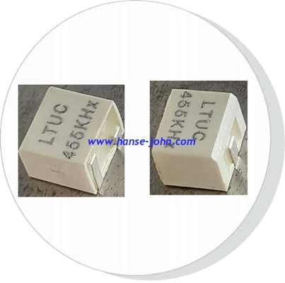 Piezoelectric Ceramic Filter CFUKF455KB4X-R0 LTUC455KBx,Group delay time,low insertion loss,1dB ripple，
