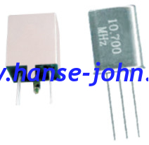10.7Mhz crystal filter  10M15C    10F15CH-10.7M    M. C. F. [ Monolithic Crystal Filters ]